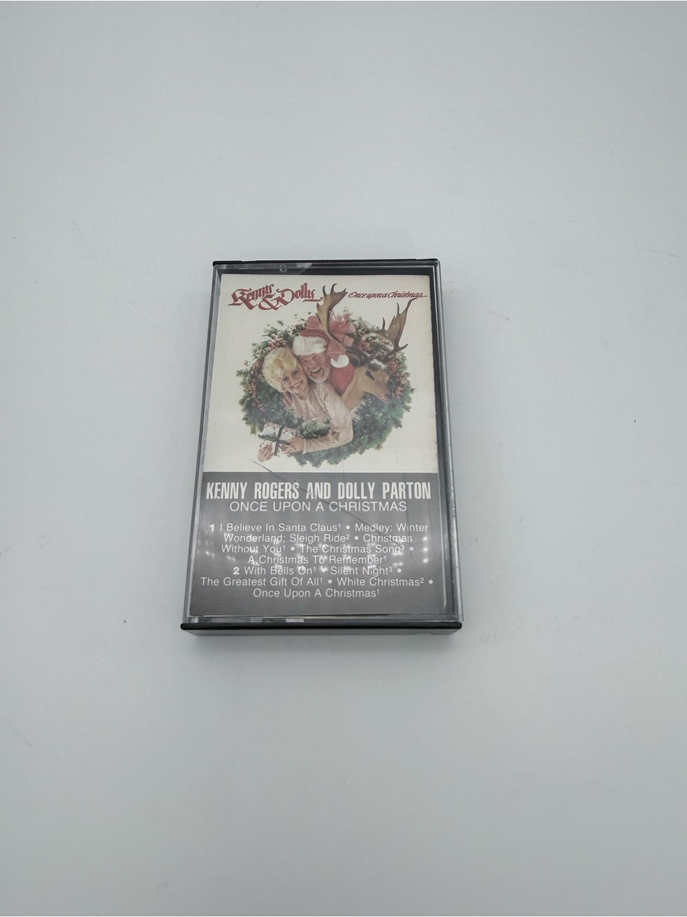 Kenny Rogers & Dolly Parton Once Upon A Christmas Country Cassette Tape 1984 RCA